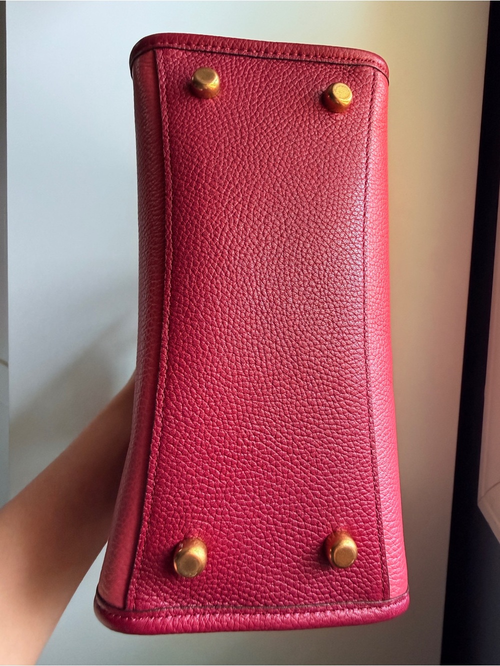 COACH field tote Colorblock 22 pink bag. - Picture 15 of 15